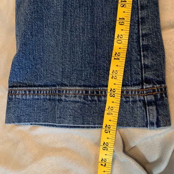 CrewCuts girls wide leg jeans front flat pockets size 10 sailor stretch - Picture 6 of 7